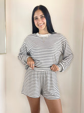 Luxe Stripe Short